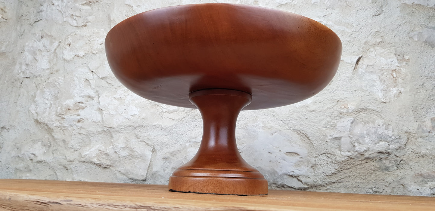 Coupe en bois sur pied D28.5 cm