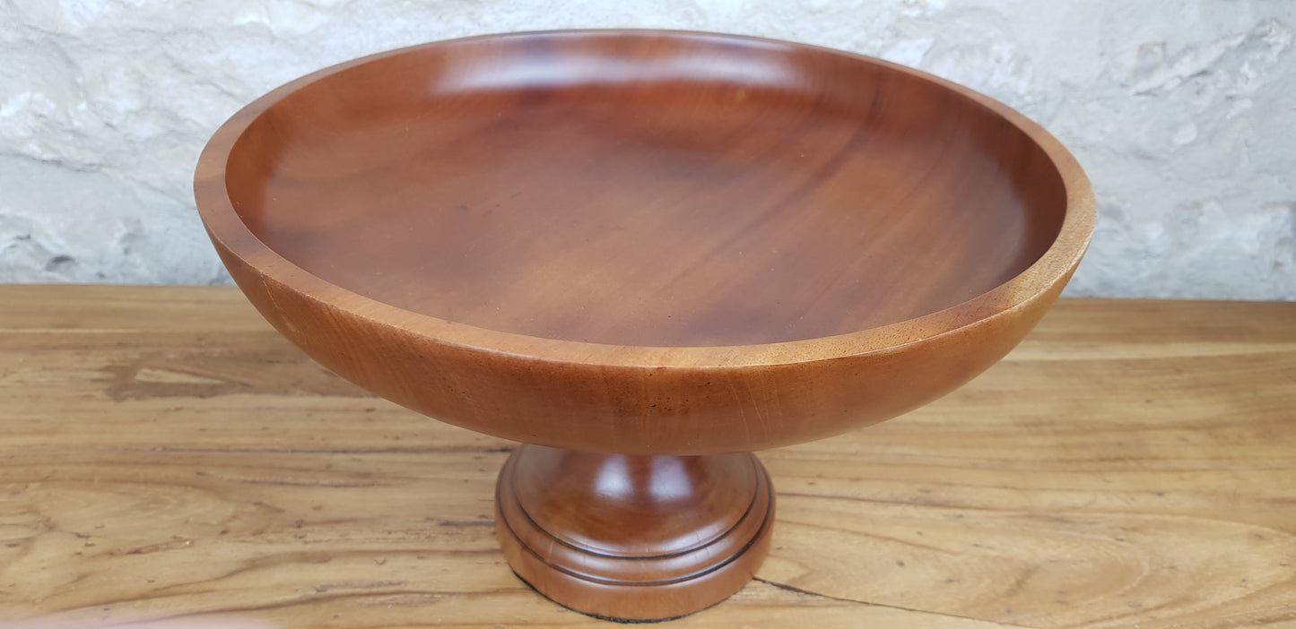 Coupe en bois sur pied D28.5 cm