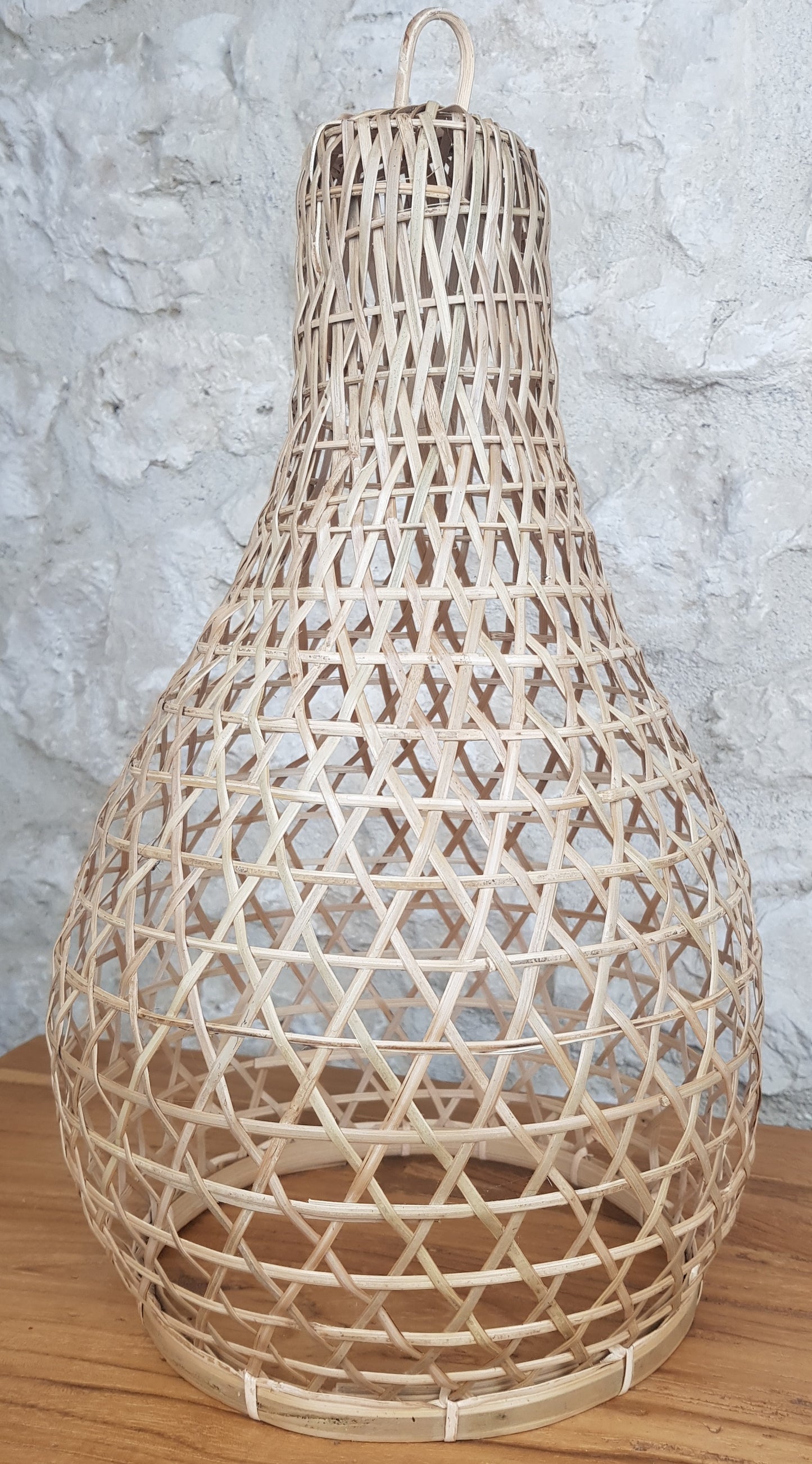 Abas jour en Bambou H40 cm