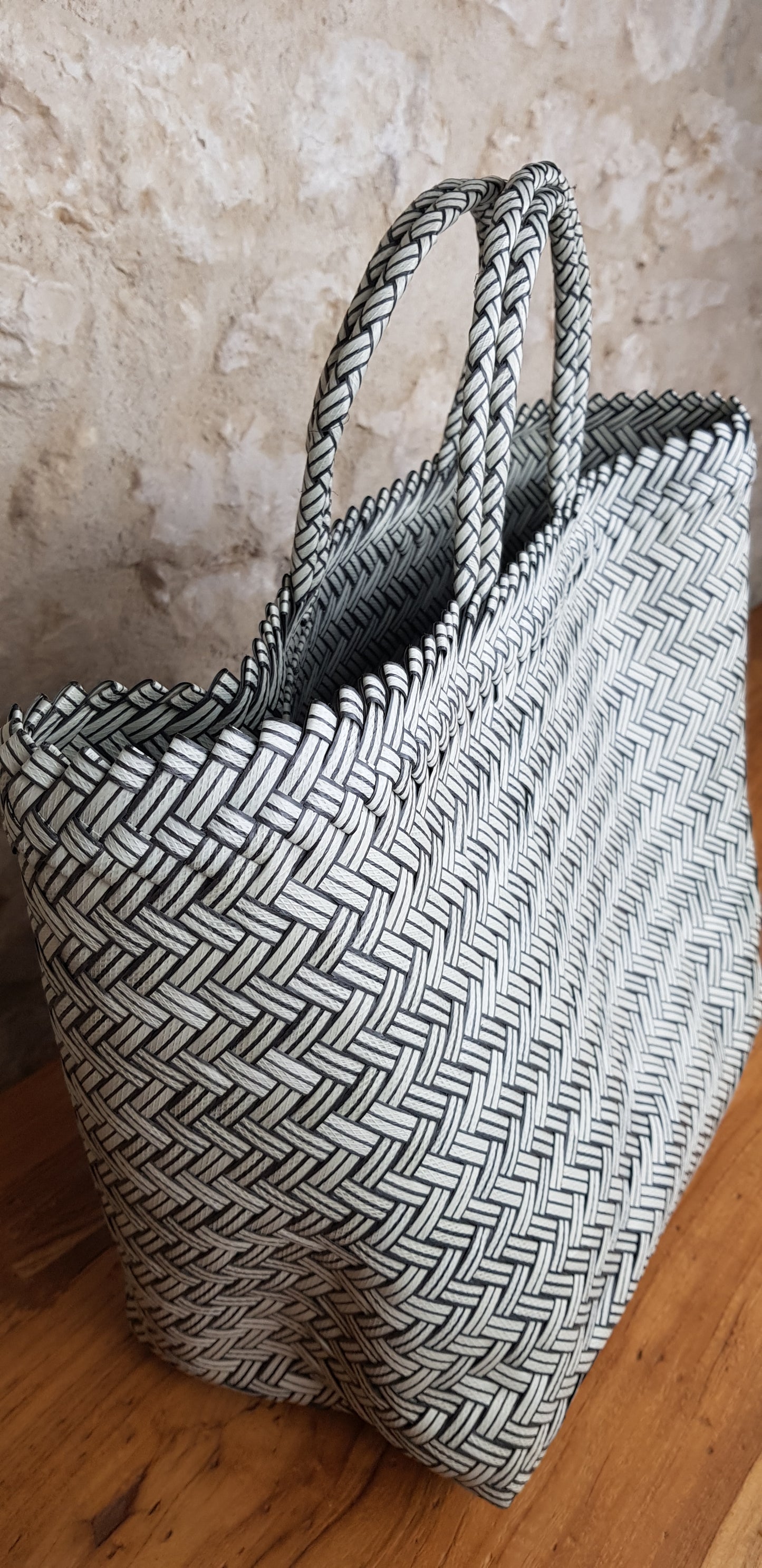 Sac en rotin synthétique H 29 cm