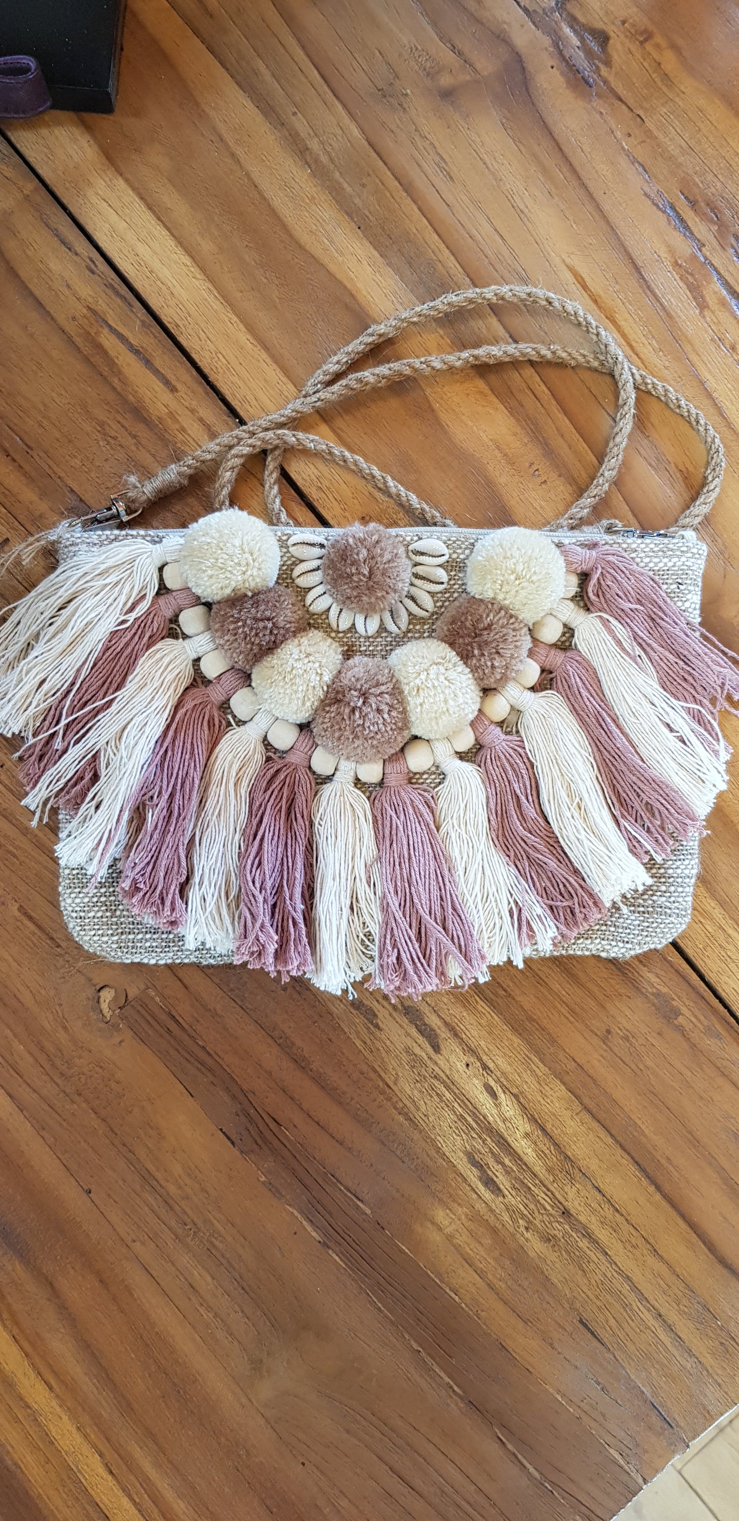 Sac bandoulière en lin