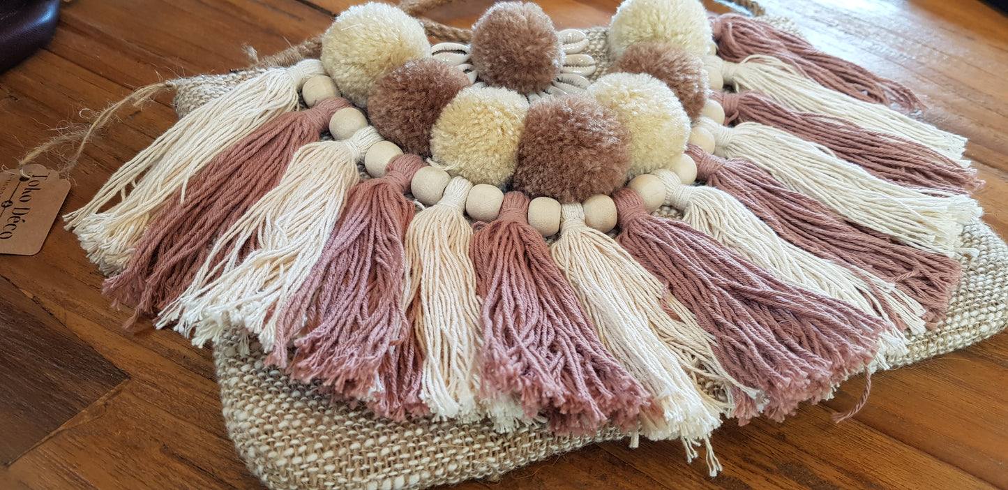 Sac bandoulière en lin