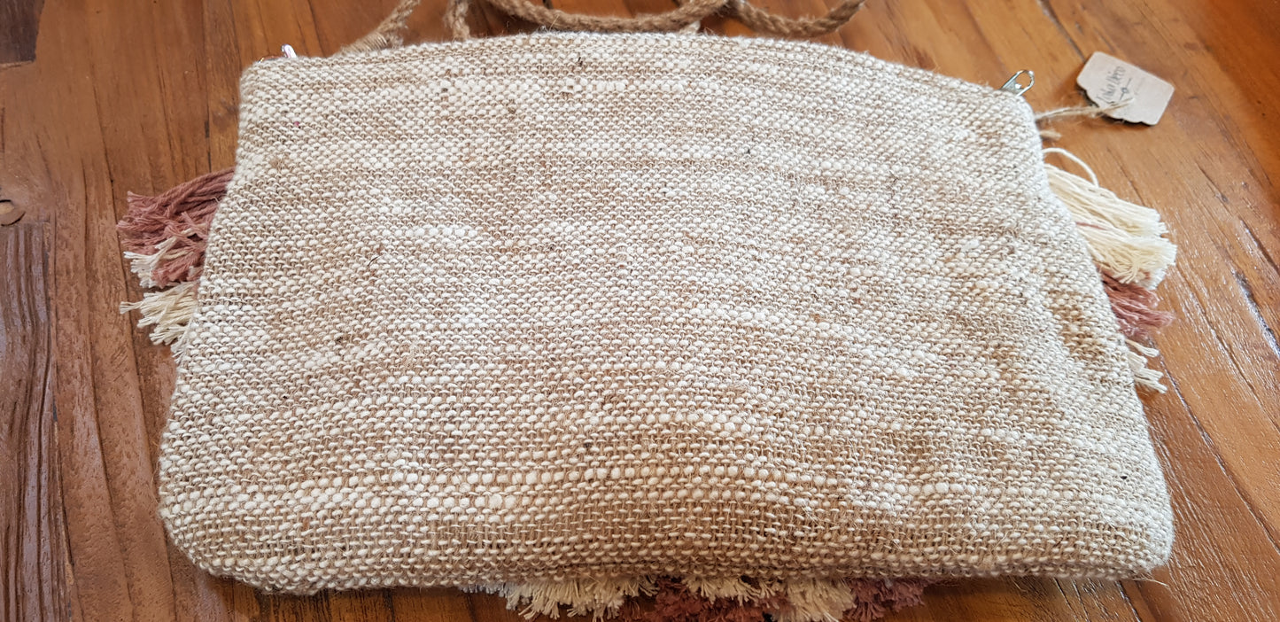 Sac bandoulière en lin