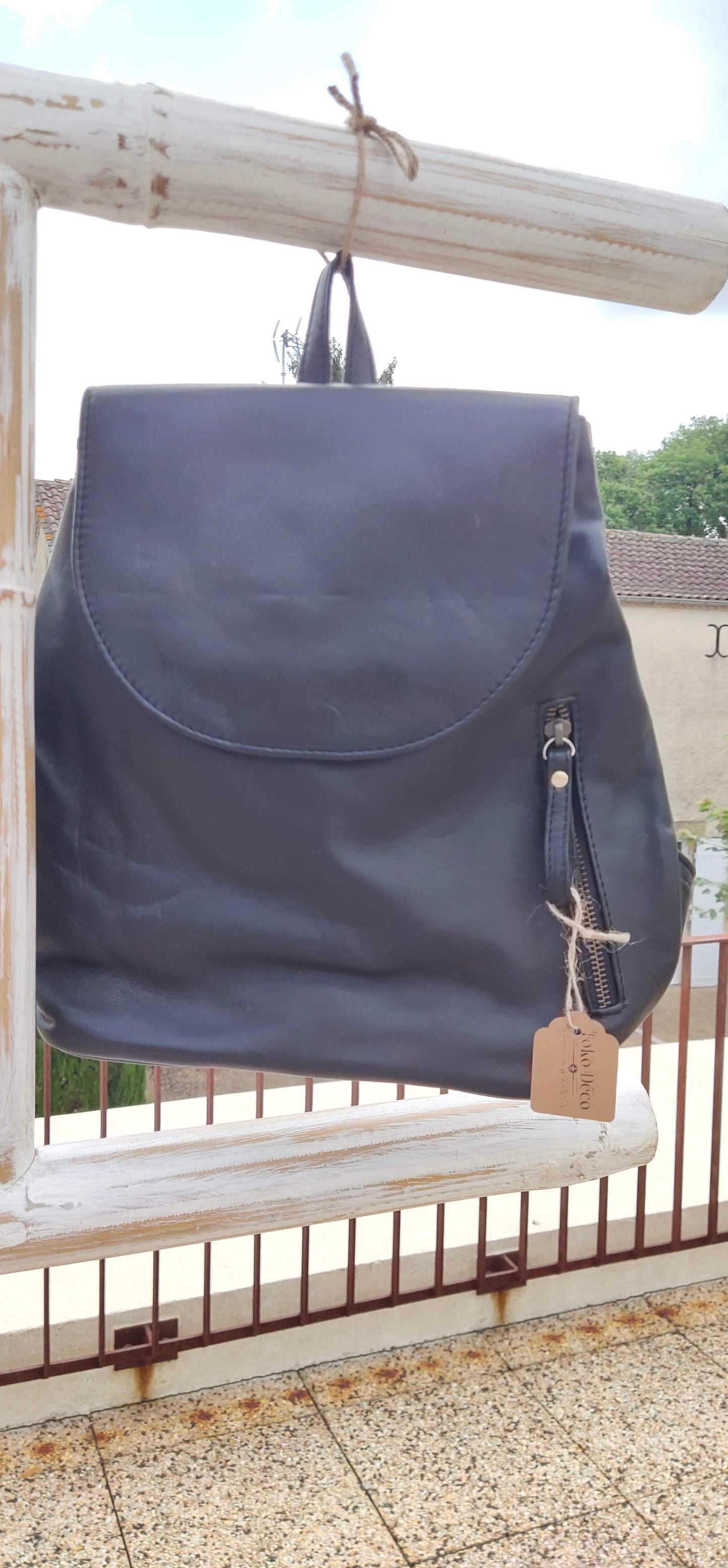 Sac à dos en cuir