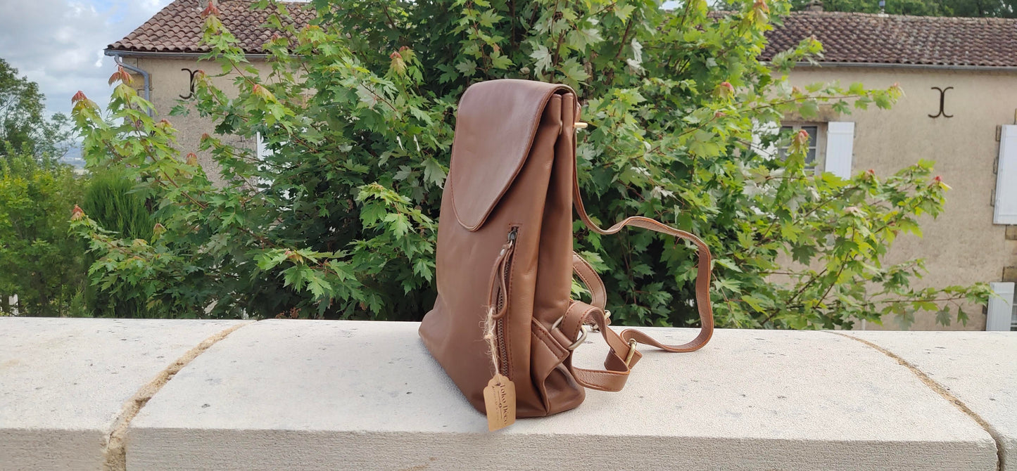 Sac à dos en cuir