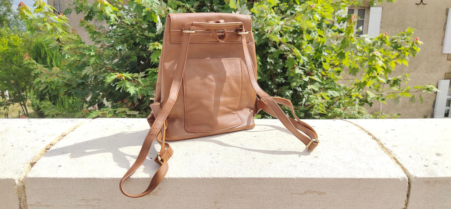 Sac à dos en cuir