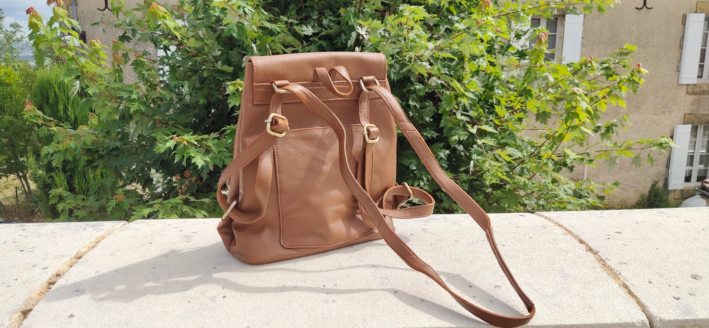 Sac à dos en cuir