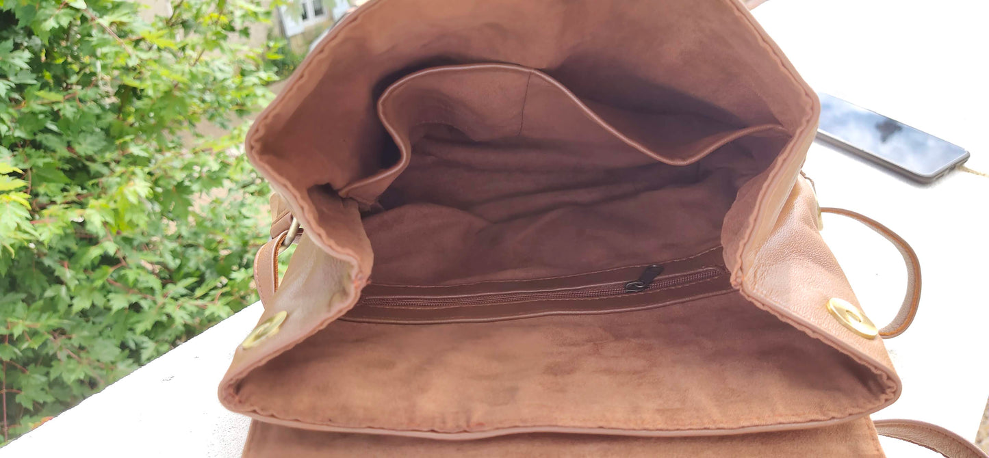 Sac à dos en cuir