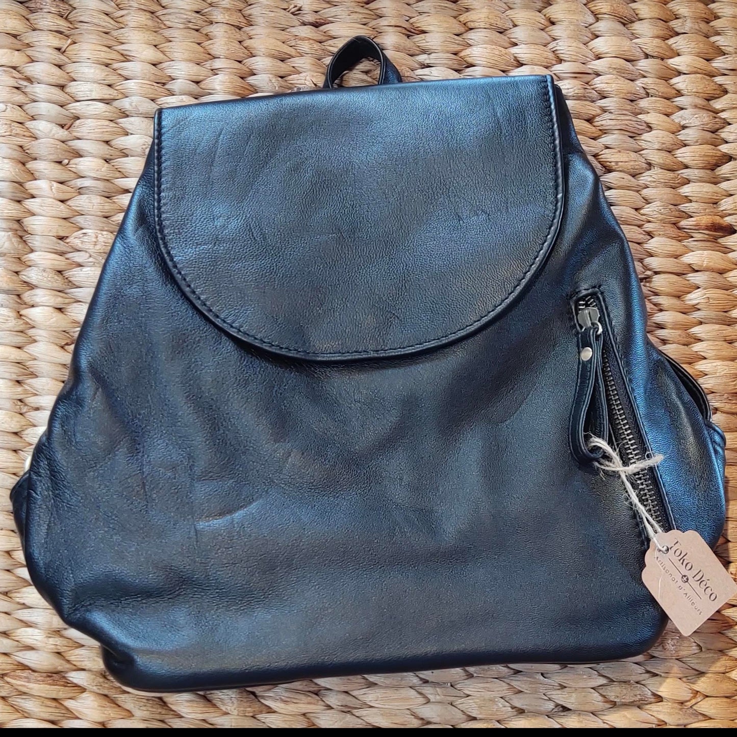 Sac à dos en cuir