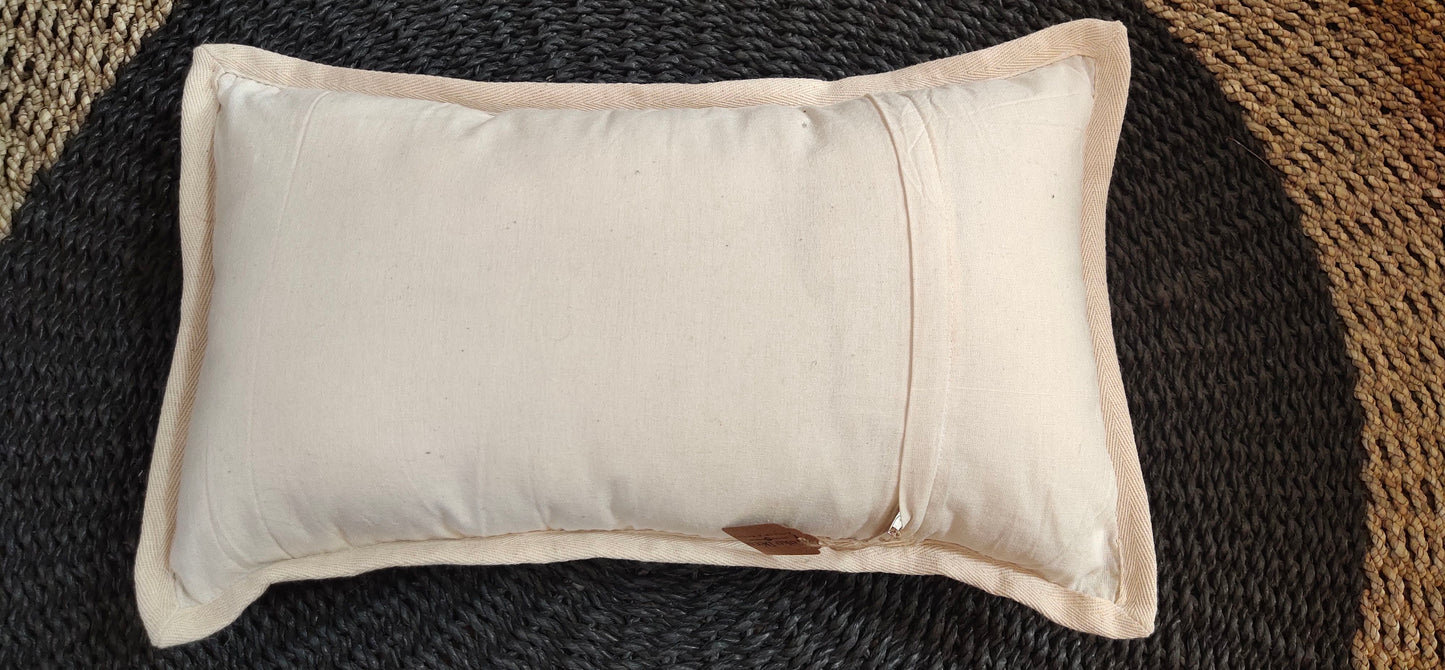 Housse de coussin en Lin épais de différentes couleurs