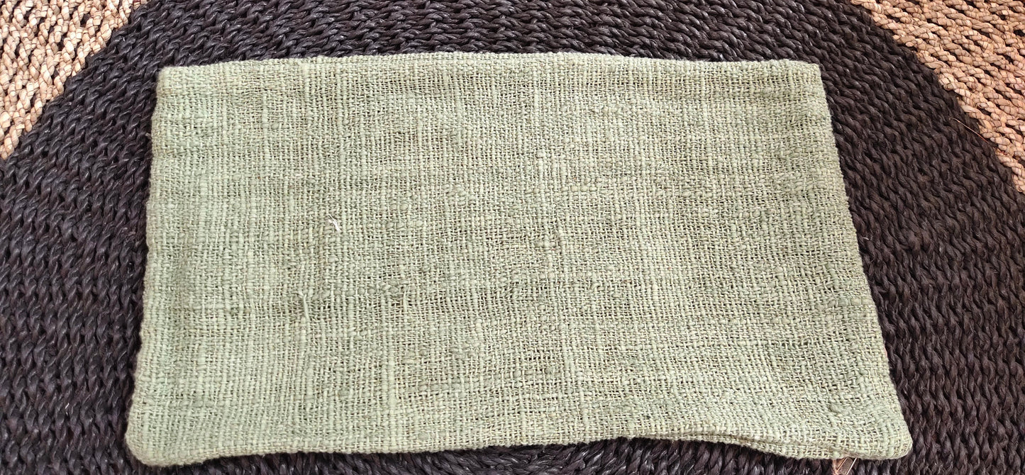 Housse de coussin en Lin épais de différentes couleurs