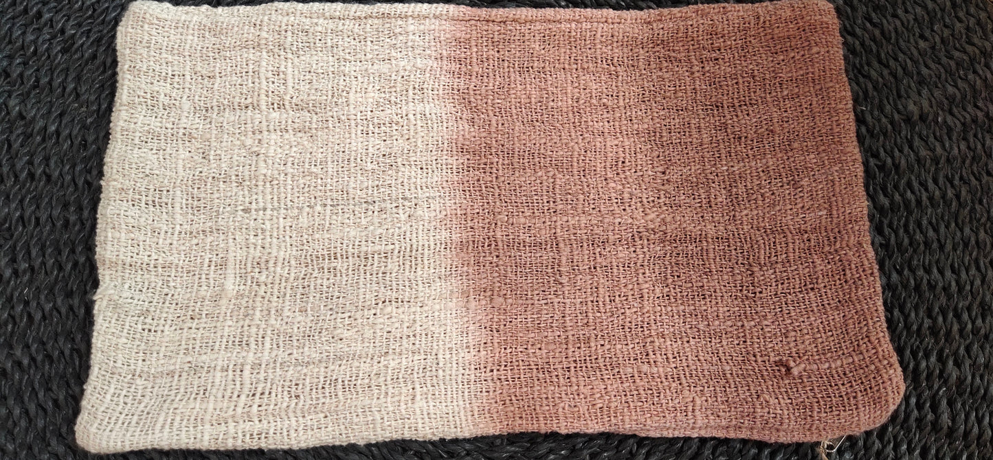 Housse de coussin en Lin épais de différentes couleurs