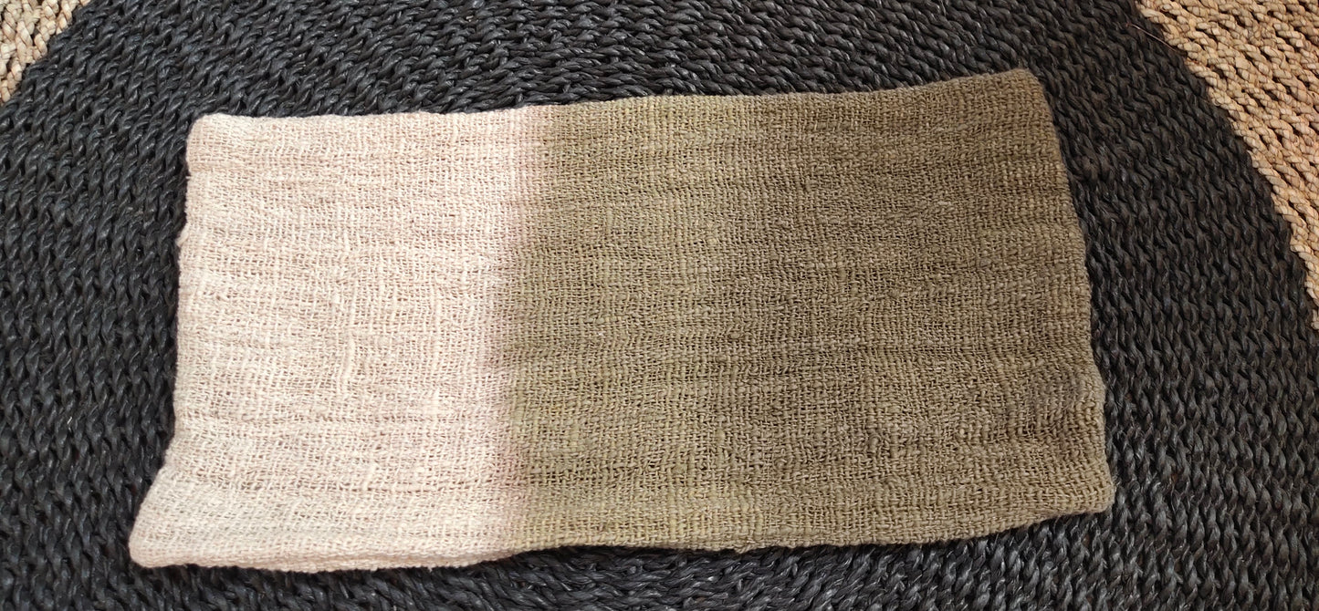 Housse de coussin en Lin épais de différentes couleurs