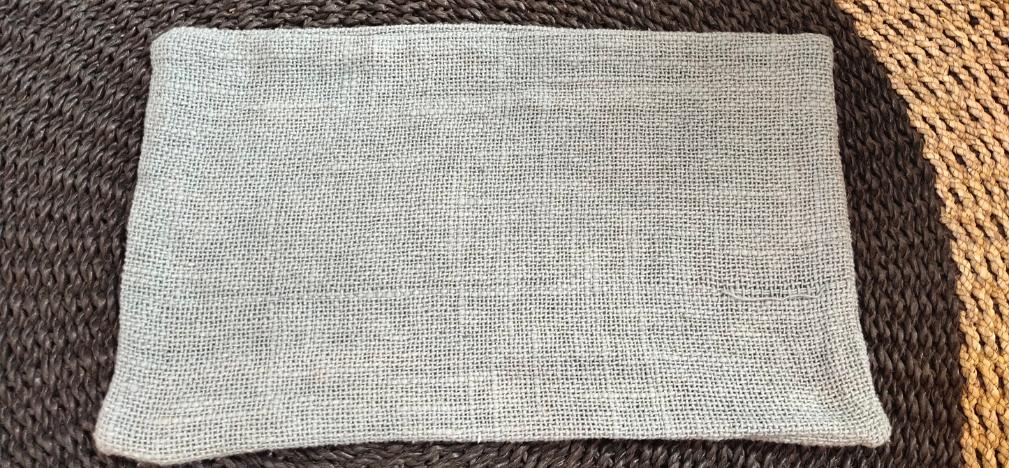 Housse de coussin en Lin épais de différentes couleurs