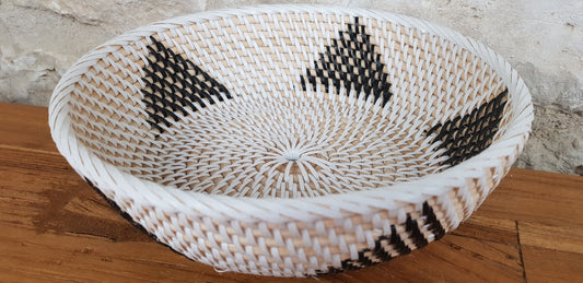 Corbeille en rotin D24 cm
