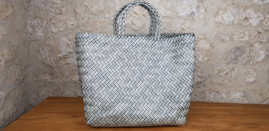 Sac en rotin synthétique H 29 cm