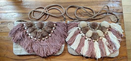 Sac bandoulière en lin
