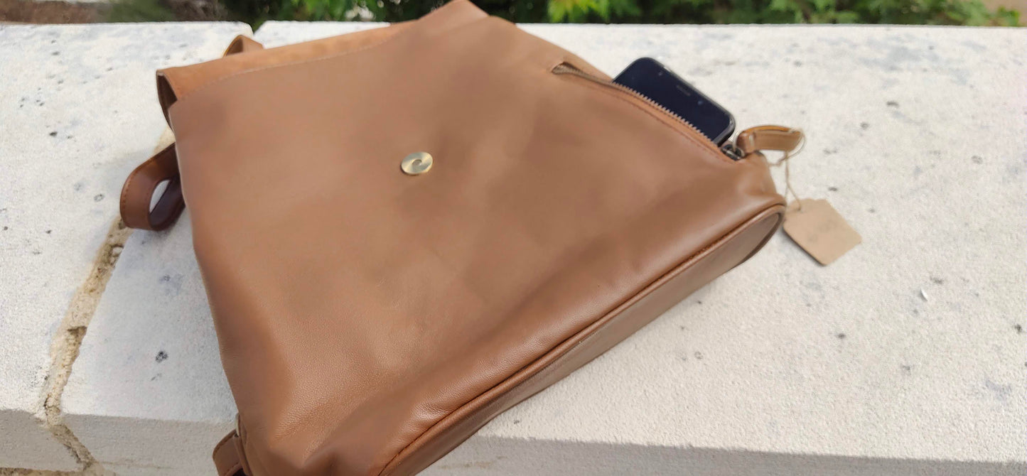 Sac à dos en cuir